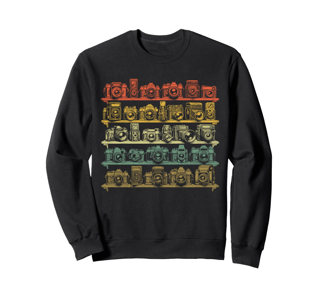 Photographer Camera Art Photography Hoodie - Trendy Graphic Men Women - T-Shirt, Sweatshirt, Hoodie