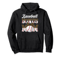 Baseball Bonus Mom Leopard Proud Hoodie - Trendy Graphic for Adults - T-Shirt, Sweatshirt, Hoodie