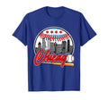 Chicago Funny Baseball Lover Player T-Shirt - Minimalist Print Men Women - T-Shirt, Sweatshirt, Hoodie