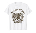 This Is Where Cowboy Rides Away T-Shirt - Aesthetic Graphic for Adults - T-Shirt, Sweatshirt, Hoodie