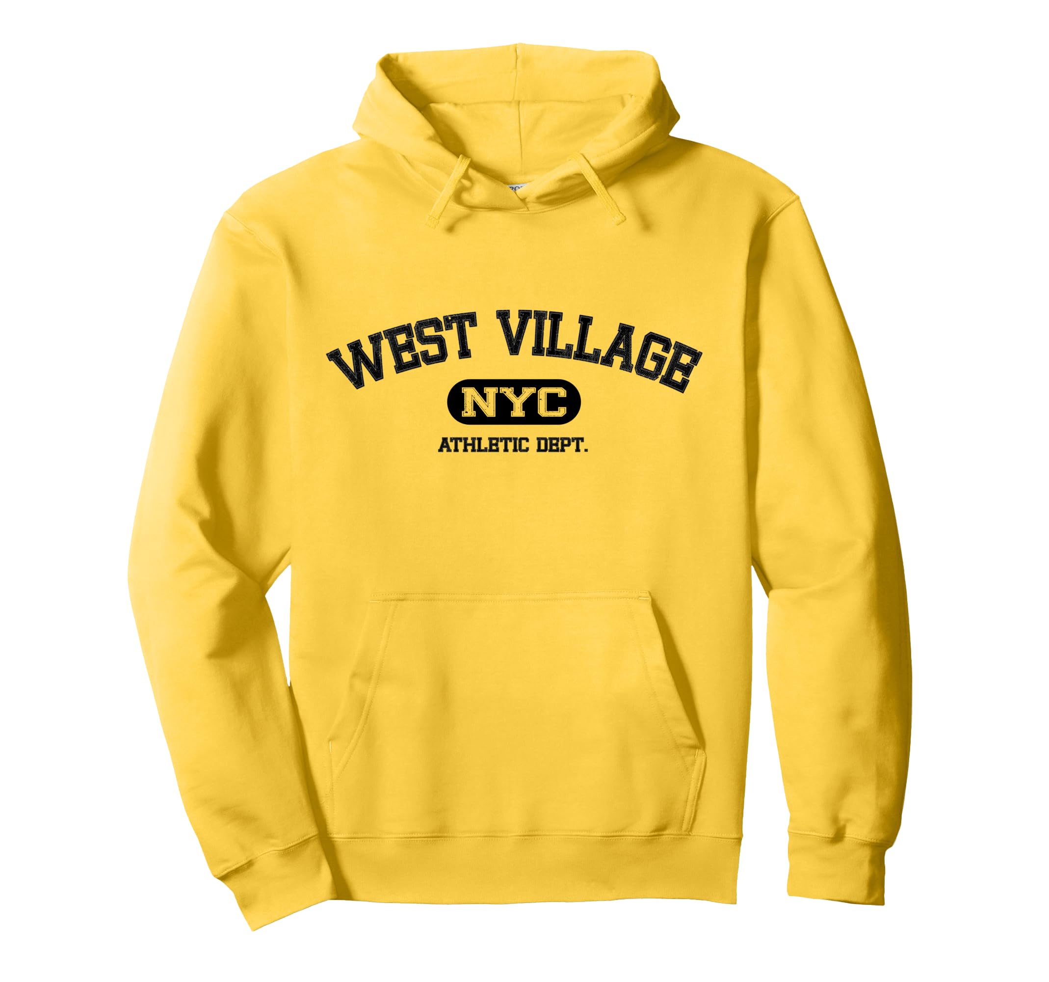 West Village Nyc Manhattan Y2K Varsity Hoodie - Custom Art Print Unisex - T-Shirt, Sweatshirt, Hoodie