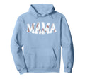 Baseball Mama Mom Mothers Day Hoodie - Minimalist Print Unisex - T-Shirt, Sweatshirt, Hoodie