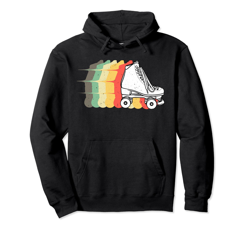 Roller Skates 70S 80S Rollerblade Disco Hoodie - Trendy Graphic for Adults - T-Shirt, Sweatshirt, Hoodie