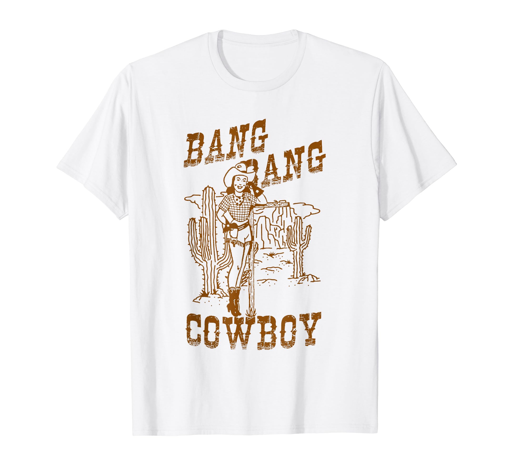 Bang Bang Cowboy Southern T-Shirt - Casual Everyday Wear for Adults - T-Shirt, Sweatshirt, Hoodie