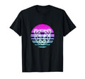 80S Neon Sign Poly Geometric Bear Face 80S T-Shirt - Graphic Print Unisex - T-Shirt, Sweatshirt, Hoodie