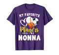 Nonna My Favorite Baseball Soccer T-Shirt - Custom Art Print Men Women - T-Shirt, Sweatshirt, Hoodie