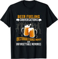 .Beer Fueling conversations Clothes Apparel Merch - Adult & Kids T-Shirts, Sweatshirts & Hoodies apparel design preview 1