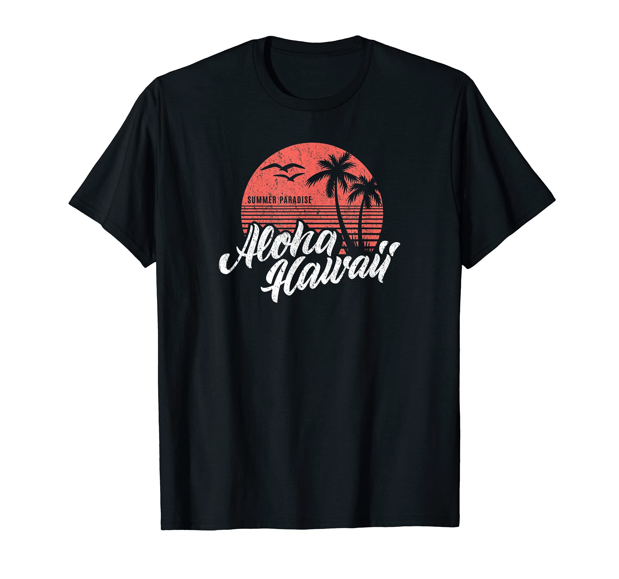 Hawaii Distressed T-Shirt - Unique Graphic for Adults - T-Shirt, Sweatshirt, Hoodie
