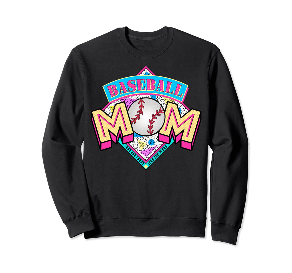 Baseball Mom Baseball Lover Baseball Sweatshirt - Aesthetic Graphic Unisex - T-Shirt, Sweatshirt, Hoodie