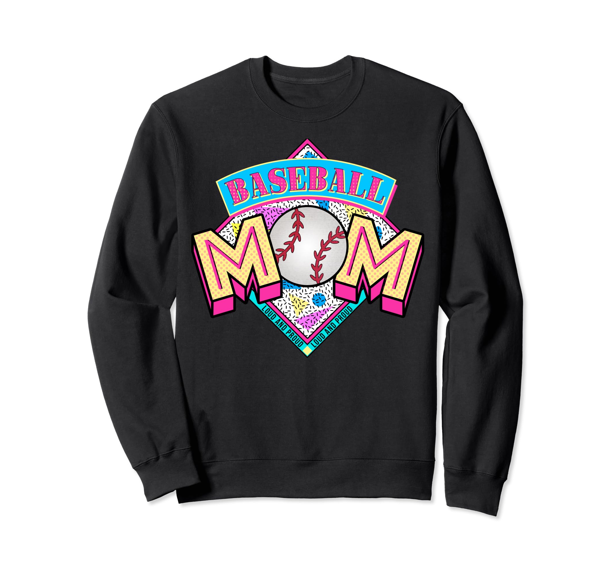Baseball Mom Baseball Lover Baseball Sweatshirt - Aesthetic Graphic Unisex - T-Shirt, Sweatshirt, Hoodie