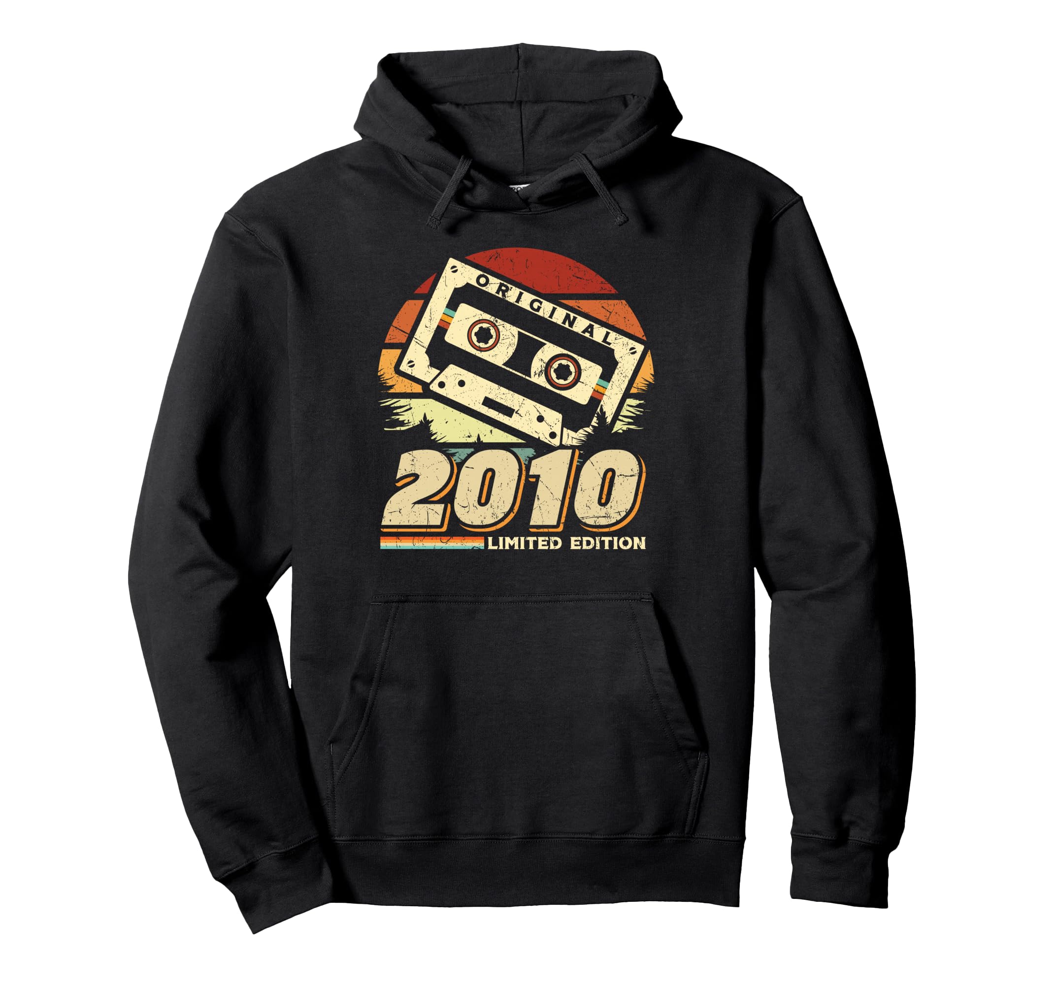 2010 Cassette Tape 16Th Birthday Hoodie - Novelty Apparel for Adults - T-Shirt, Sweatshirt, Hoodie