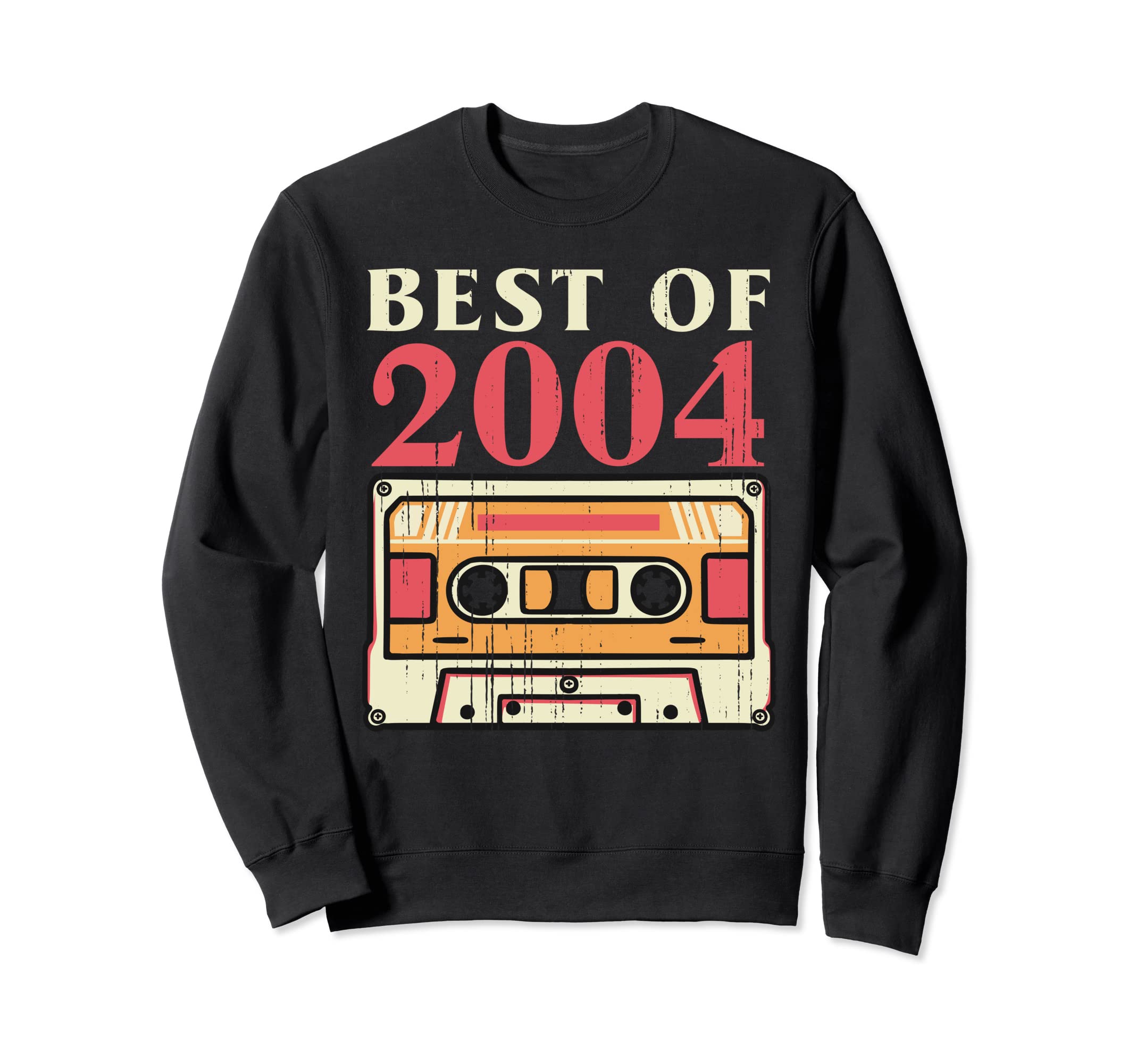 Best 2004 Cassette Tape 19 Years Old Sweatshirt - Aesthetic Graphic Unisex - T-Shirt, Sweatshirt, Hoodie