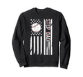 Baseball Step Dad Baseball Player Sweatshirt - Custom Art Print Men Women - T-Shirt, Sweatshirt, Hoodie