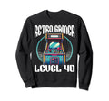 80S Arcade Nostalgia Pixel Art Video Sweatshirt - Trendy Graphic Unisex - T-Shirt, Sweatshirt, Hoodie