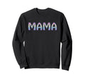 Pastel Rainbow Leopard Mama Sweatshirt - Fun Novelty Design for Adults - T-Shirt, Sweatshirt, Hoodie