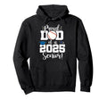 Proud Dad Class 2025 Senior Baseball Hoodie - Unique Graphic Men Women - T-Shirt, Sweatshirt, Hoodie