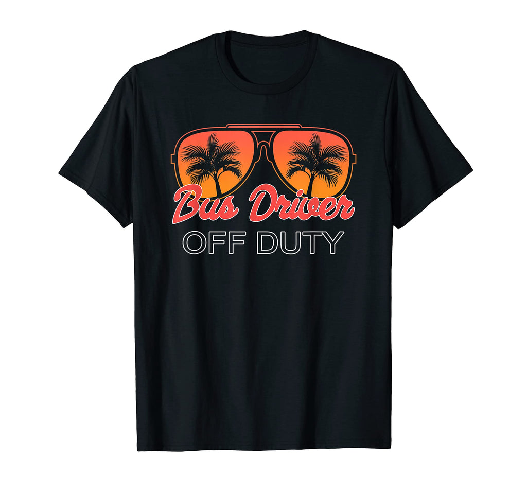 Bus Driver Off Duty Sunset T-Shirt - Trendy Graphic Unisex - T-Shirt, Sweatshirt, Hoodie