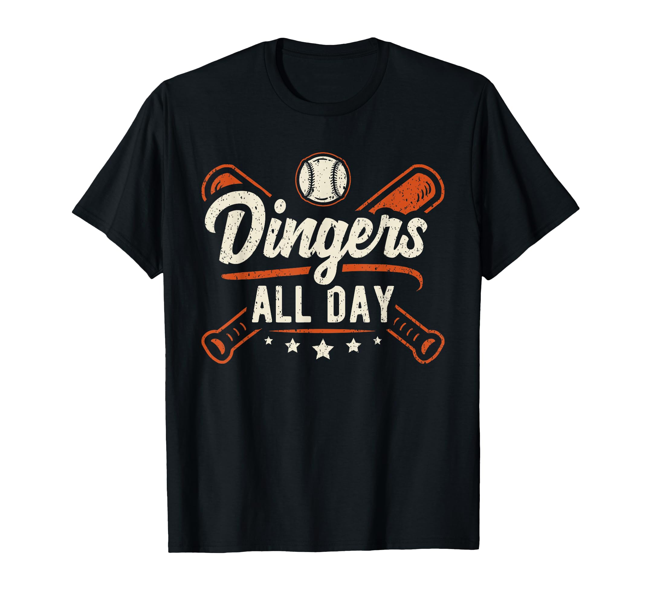 Home Runs Dingers All Day Baseball Home T-Shirt - Graphic Print for Adults - T-Shirt, Sweatshirt, Hoodie