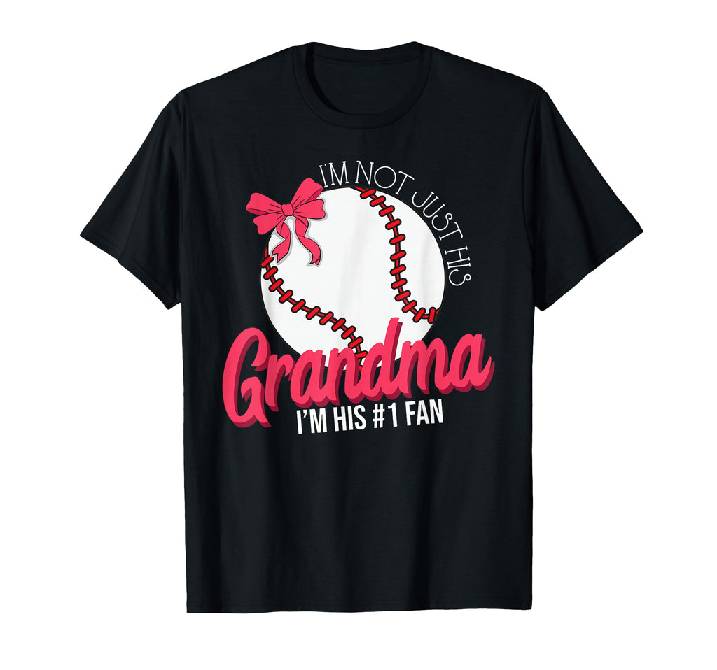 Grandma Number One Fan Family Baseball T-Shirt - Aesthetic Graphic Unisex - T-Shirt, Sweatshirt, Hoodie