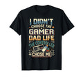 Gamer Dad Life Controller Chose Me T-Shirt - Trendy Graphic for Adults - T-Shirt, Sweatshirt, Hoodie