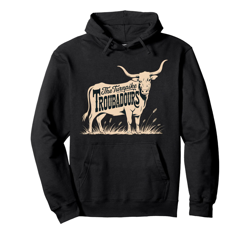 Turnpike Distressed Country Music Hoodie - Trendy Graphic Men Women - T-Shirt, Sweatshirt, Hoodie