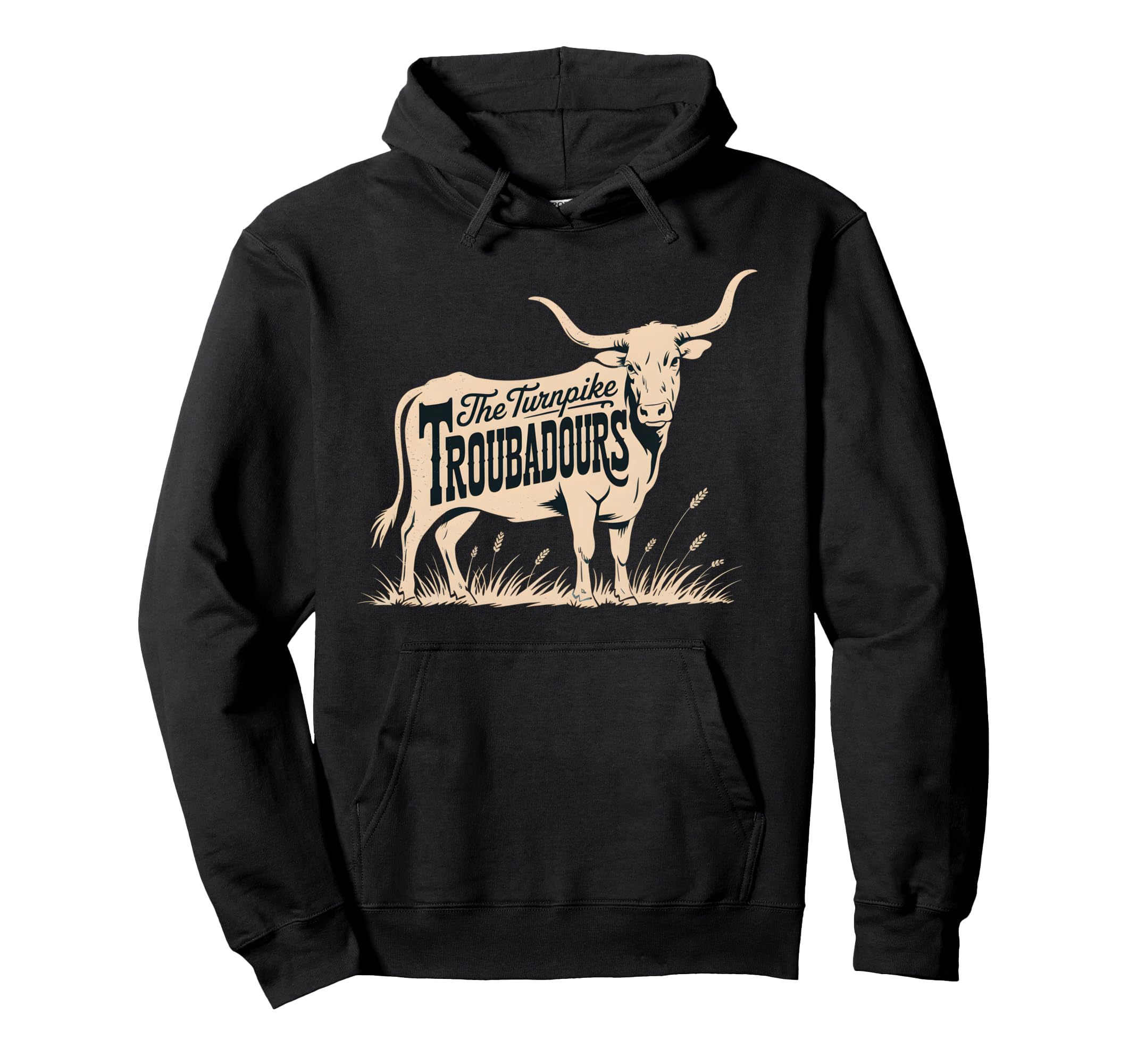 Turnpike Distressed Country Music Hoodie - Trendy Graphic Men Women - T-Shirt, Sweatshirt, Hoodie