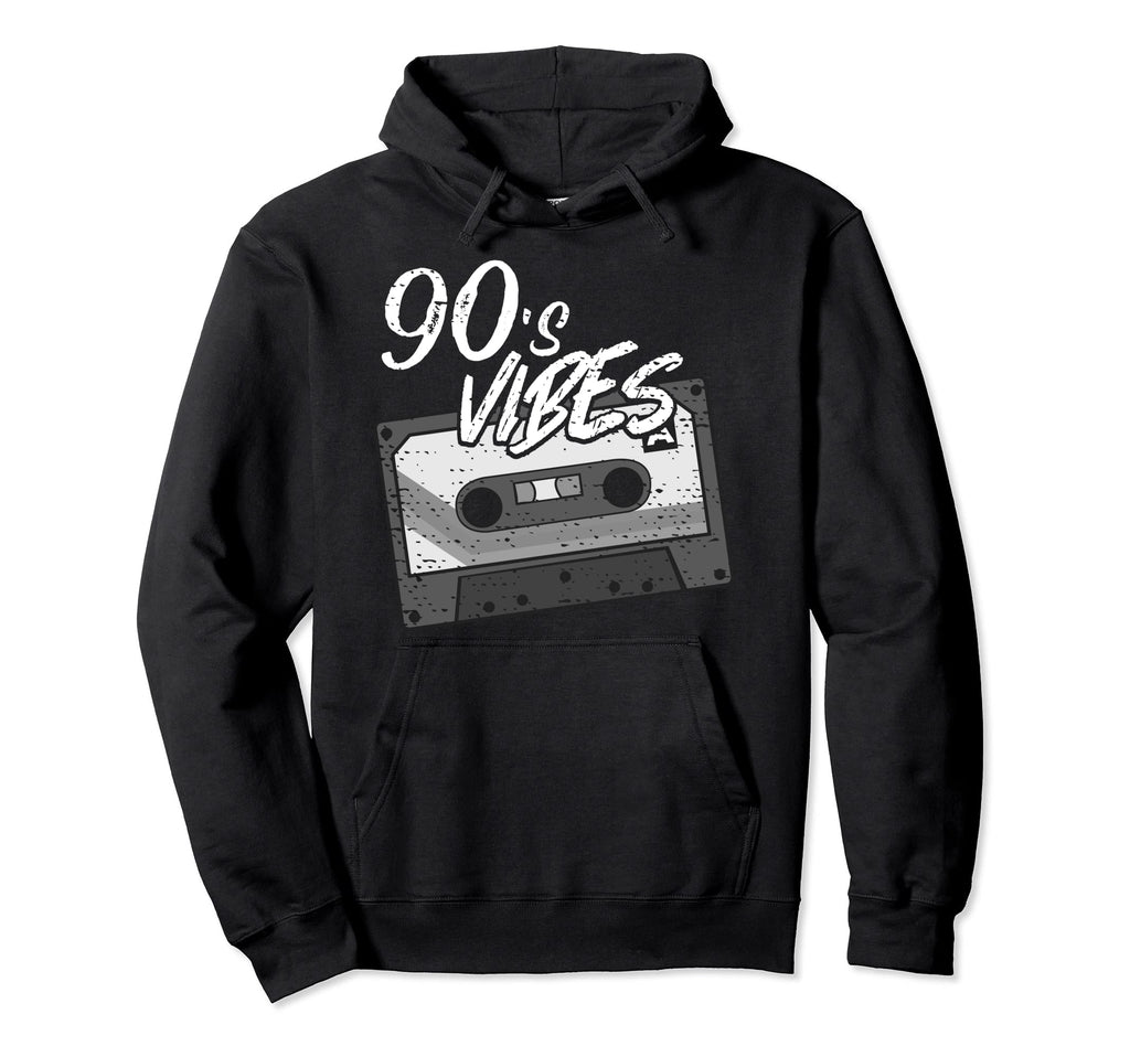 Funny 90S Vibe Party Compact Cassette Hoodie - Streetwear Style for Adults - T-Shirt, Sweatshirt, Hoodie