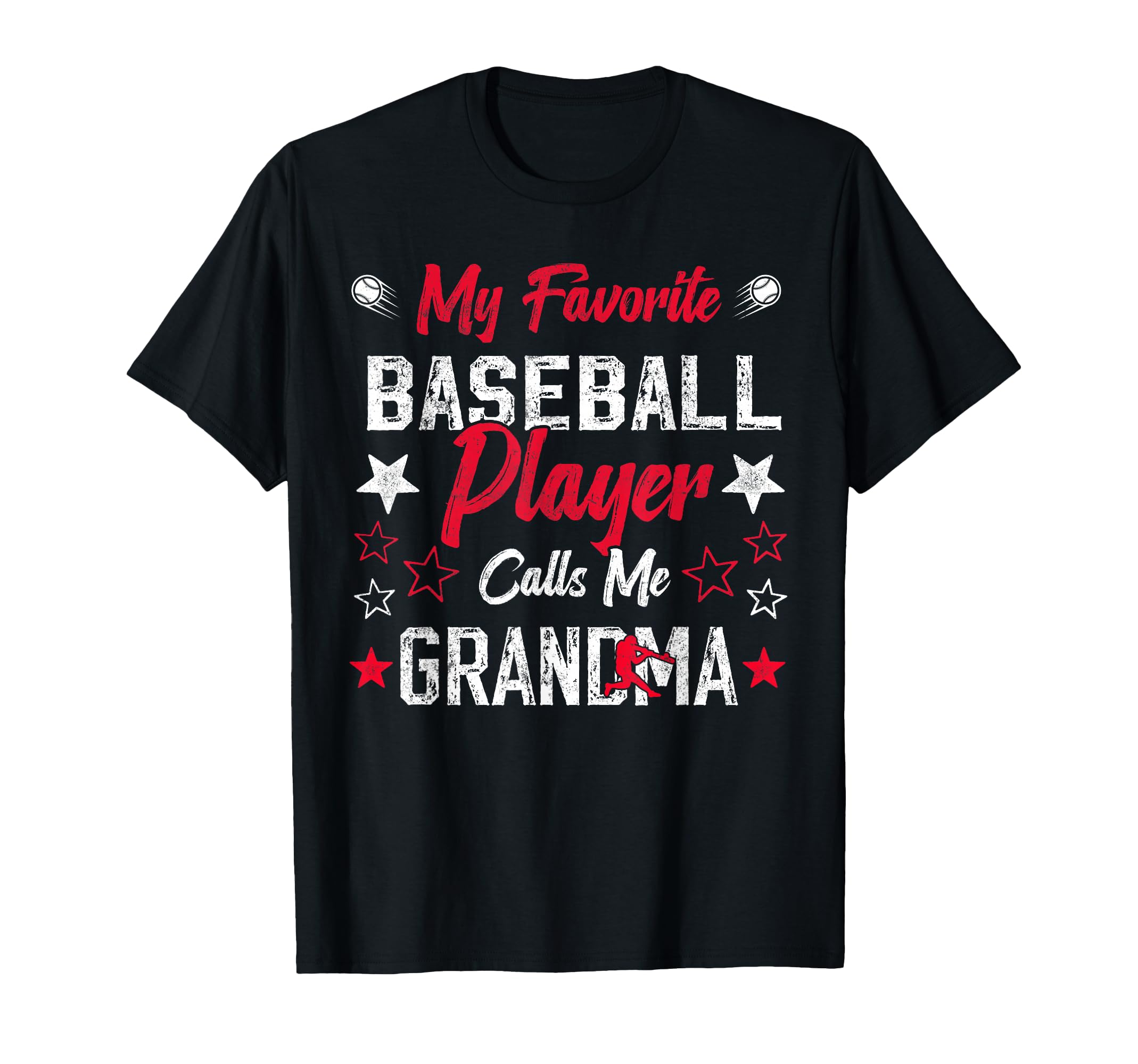 My Favorite Baseball Player Calls T-Shirt - Fun Novelty Design Men Women - T-Shirt, Sweatshirt, Hoodie