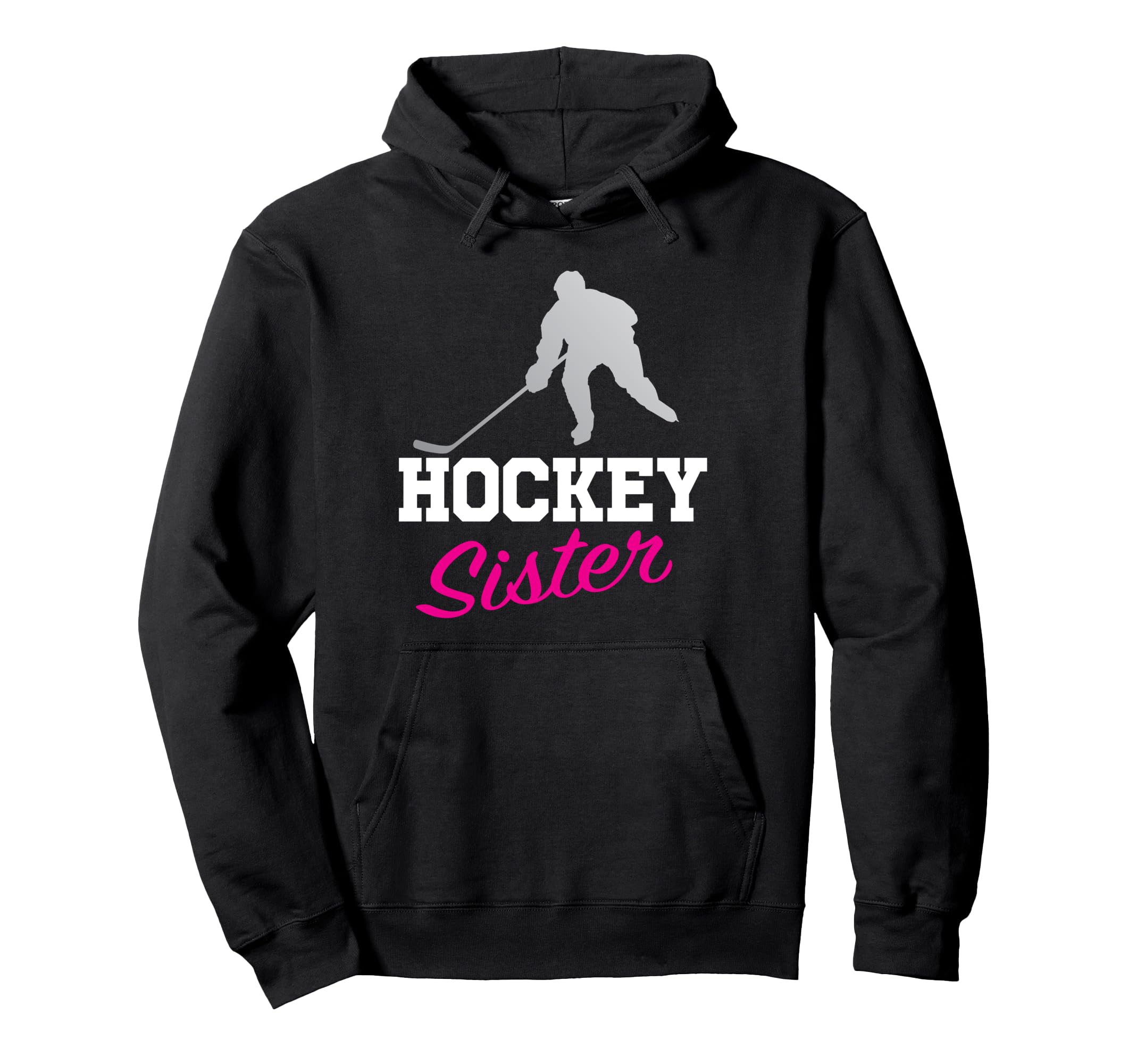 Hockey Sister Hoodie - Aesthetic Graphic Unisex - T-Shirt, Sweatshirt, Hoodie