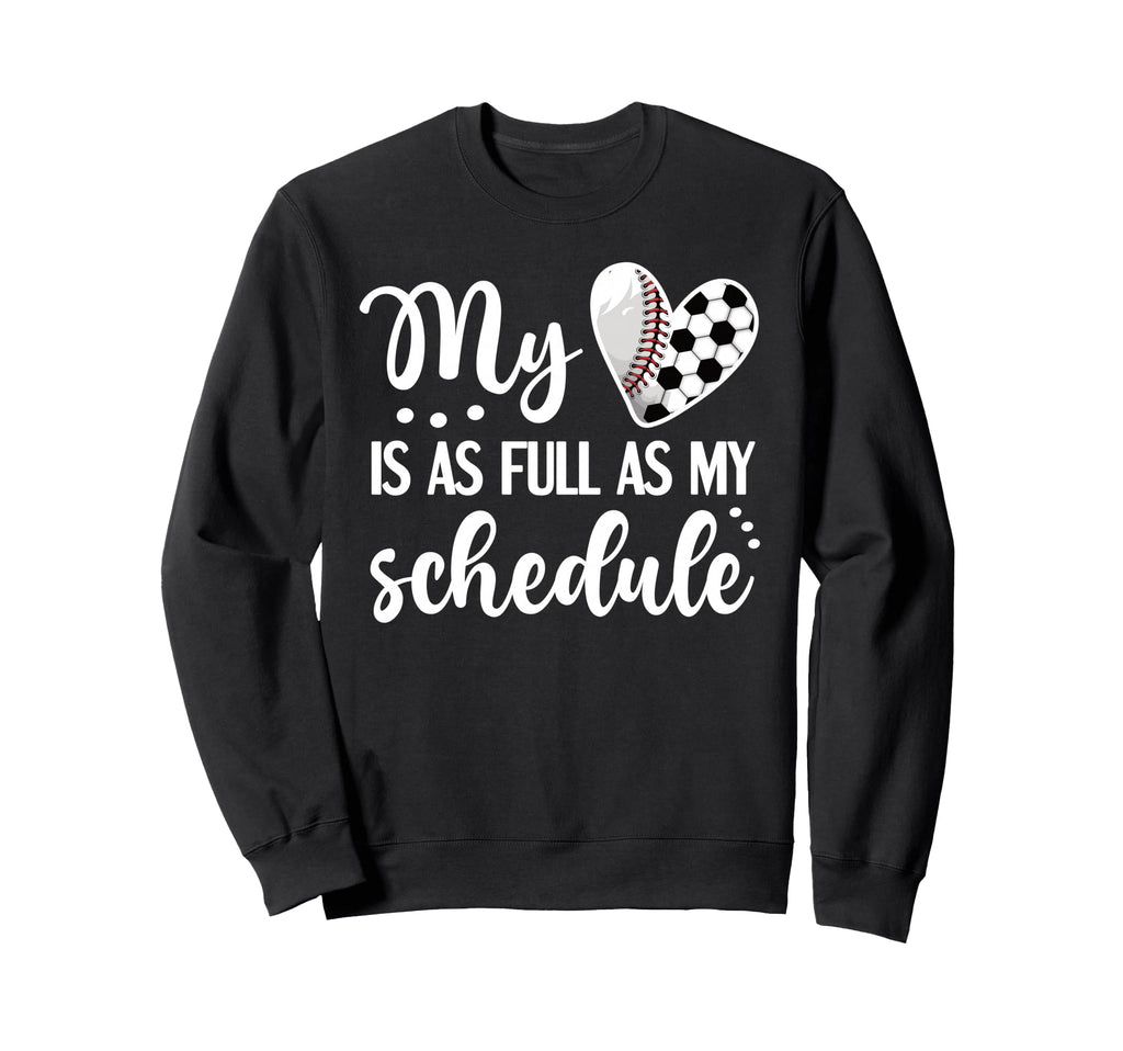 Ball Mom Proud Baseball Soccer Sweatshirt - Aesthetic Graphic Unisex - T-Shirt, Sweatshirt, Hoodie