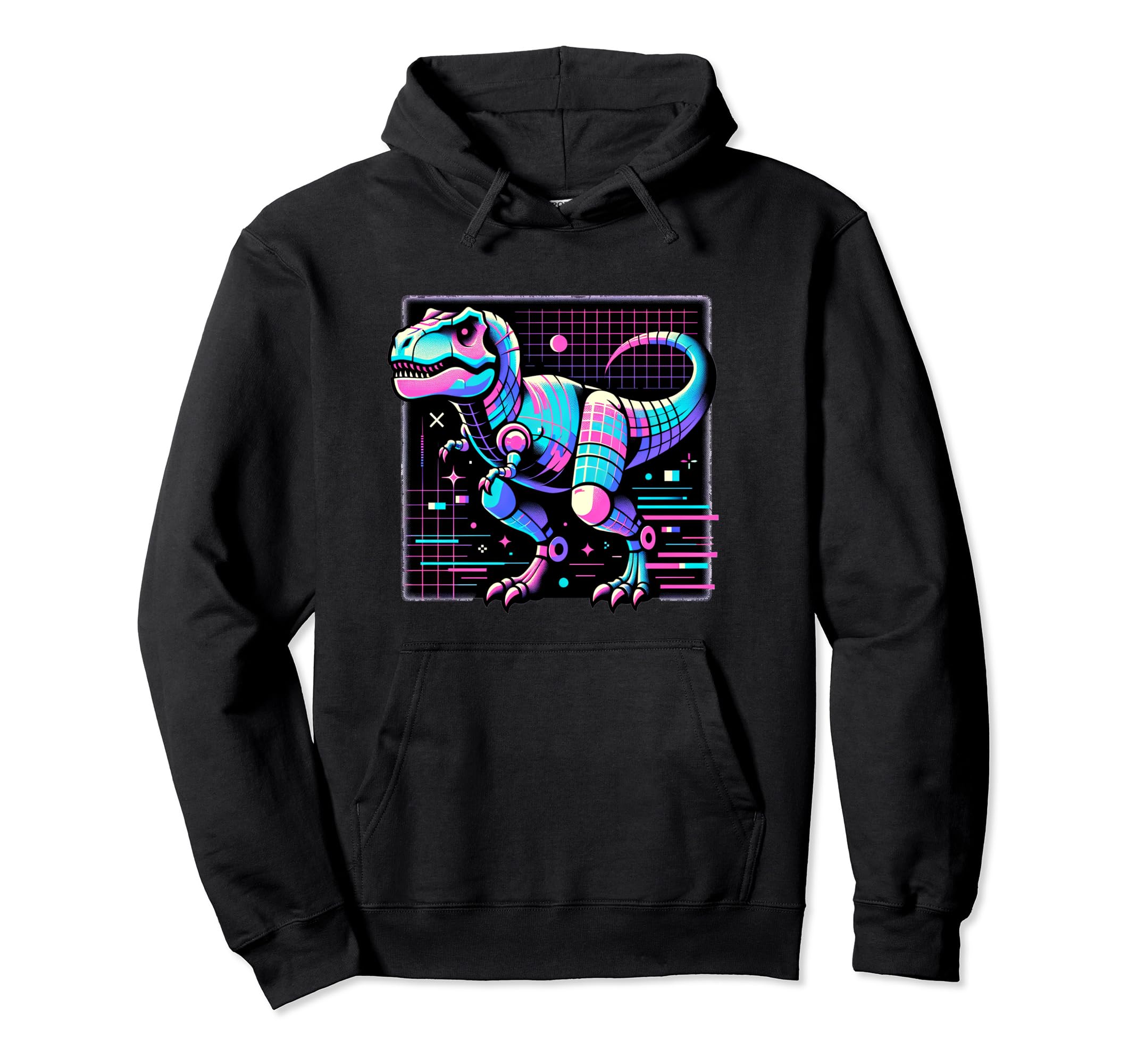 Pastel Goth Vaporwave Aesthetic T Rex Hoodie - Streetwear Style for Adults - T-Shirt, Sweatshirt, Hoodie
