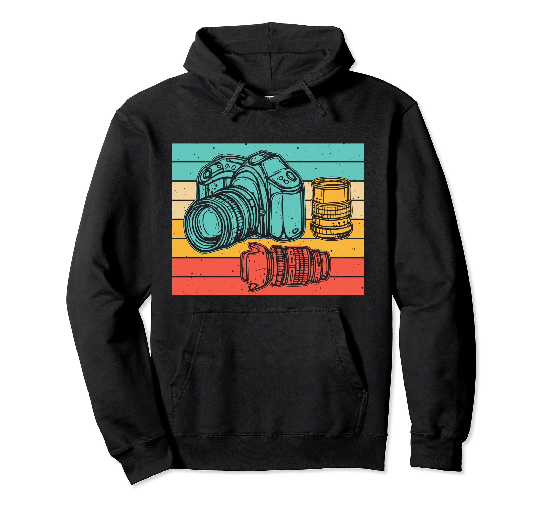 Camera Art Photographer Photography Lover Hoodie - Custom Art Print Unisex - T-Shirt, Sweatshirt, Hoodie