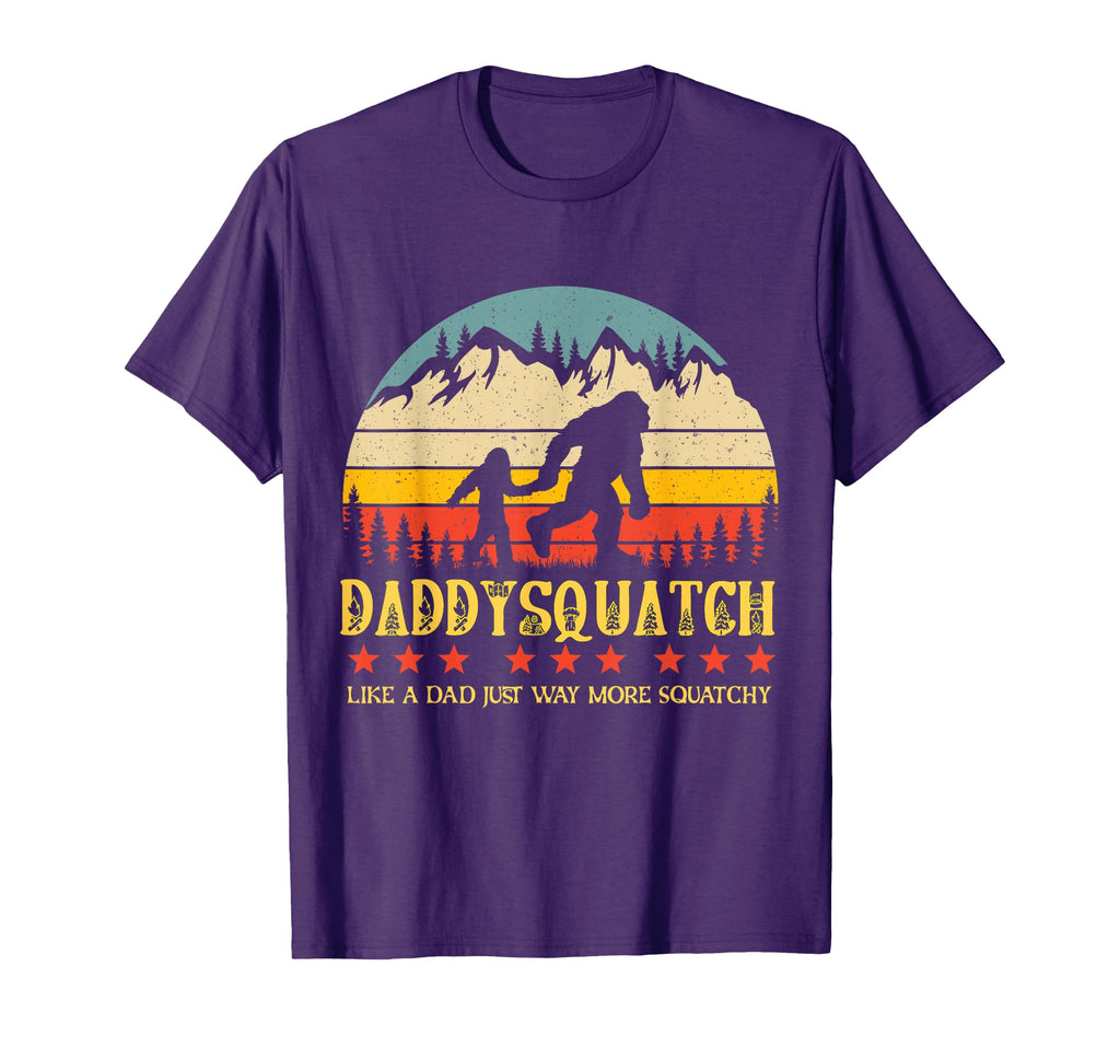 Funny Bigfoot Family Matching Fathers T-Shirt - Streetwear Style Unisex - T-Shirt, Sweatshirt, Hoodie