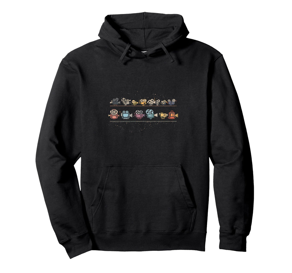 Movie Cameras Hoodie - Streetwear Style for Adults - T-Shirt, Sweatshirt, Hoodie