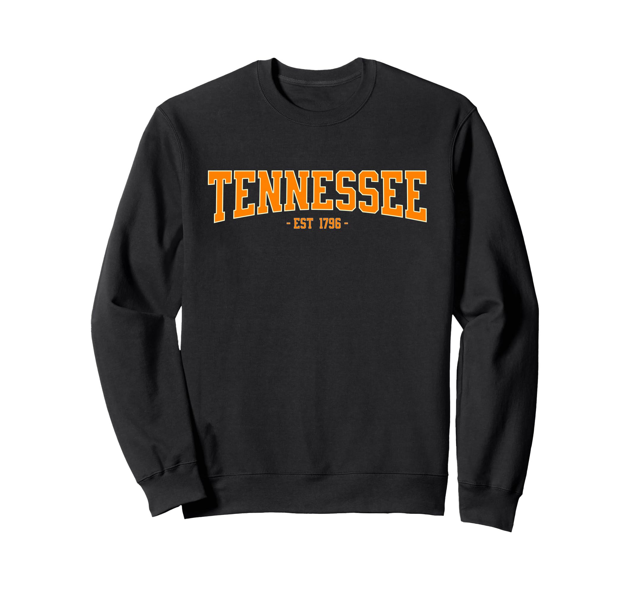 Tn Orange Varsity Tennessee Sweatshirt - Unique Graphic for Adults - T-Shirt, Sweatshirt, Hoodie
