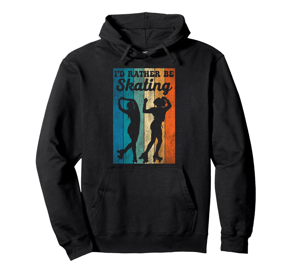 Roller Skating Skate 1970S Hoodie - Custom Art Print Men Women - T-Shirt, Sweatshirt, Hoodie