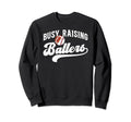 Busy Raising Ballers Football Sweatshirt - Aesthetic Graphic for Adults - T-Shirt, Sweatshirt, Hoodie