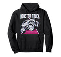 Vaporwave Aesthetic Monster Truck Offroad Hoodie - Unique Graphic Unisex - T-Shirt, Sweatshirt, Hoodie