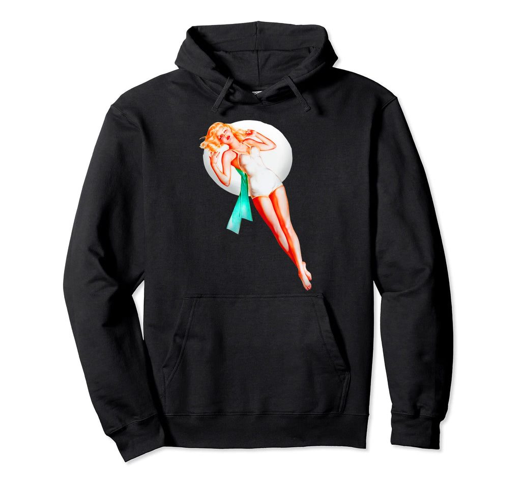 Beautiful Glamour Pinup 1950S Hoodie - Aesthetic Graphic Men Women - T-Shirt, Sweatshirt, Hoodie