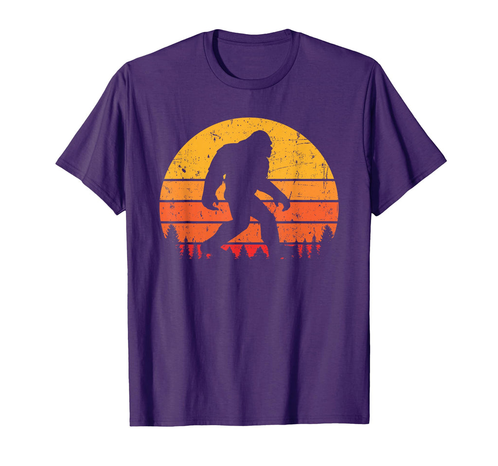 Bigfoot Sasquatch Yeti Sunset T-Shirt - Casual Everyday Wear for Adults - T-Shirt, Sweatshirt, Hoodie