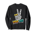 Hip Hop Skeleton Hand Street Art Sweatshirt - Aesthetic Graphic for Adults - T-Shirt, Sweatshirt, Hoodie