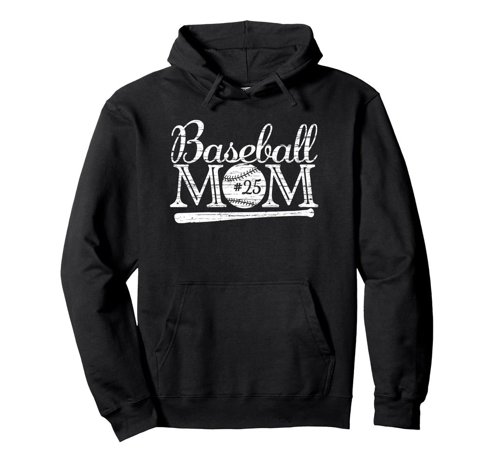Baseball 25 Jersey Mom Favorite Player Hoodie - Unique Graphic Men Women - T-Shirt, Sweatshirt, Hoodie