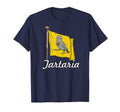 Tartaria Owl Flag Mud Flood Distressed T-Shirt - Unique Graphic Men Women - T-Shirt, Sweatshirt, Hoodie