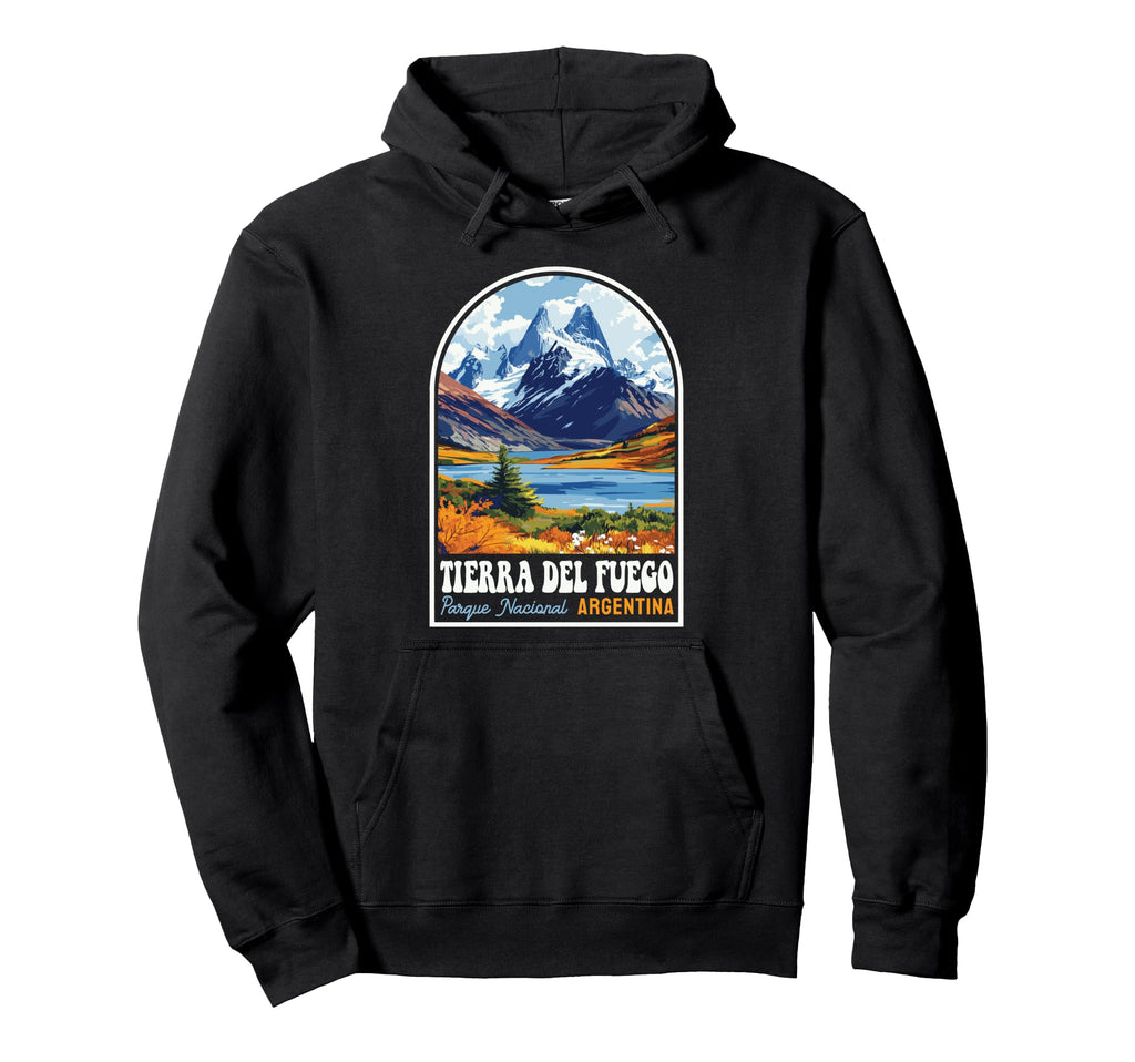 Tierra Del Fuego National Park Hoodie - Casual Everyday Wear Men Women - T-Shirt, Sweatshirt, Hoodie