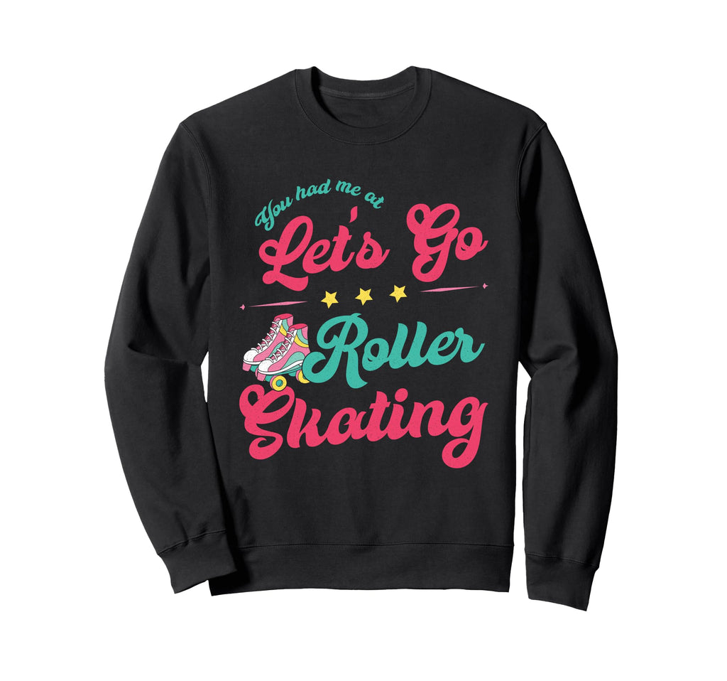 Roller Skating Skate 1970S Sweatshirt - Aesthetic Graphic Men Women - T-Shirt, Sweatshirt, Hoodie