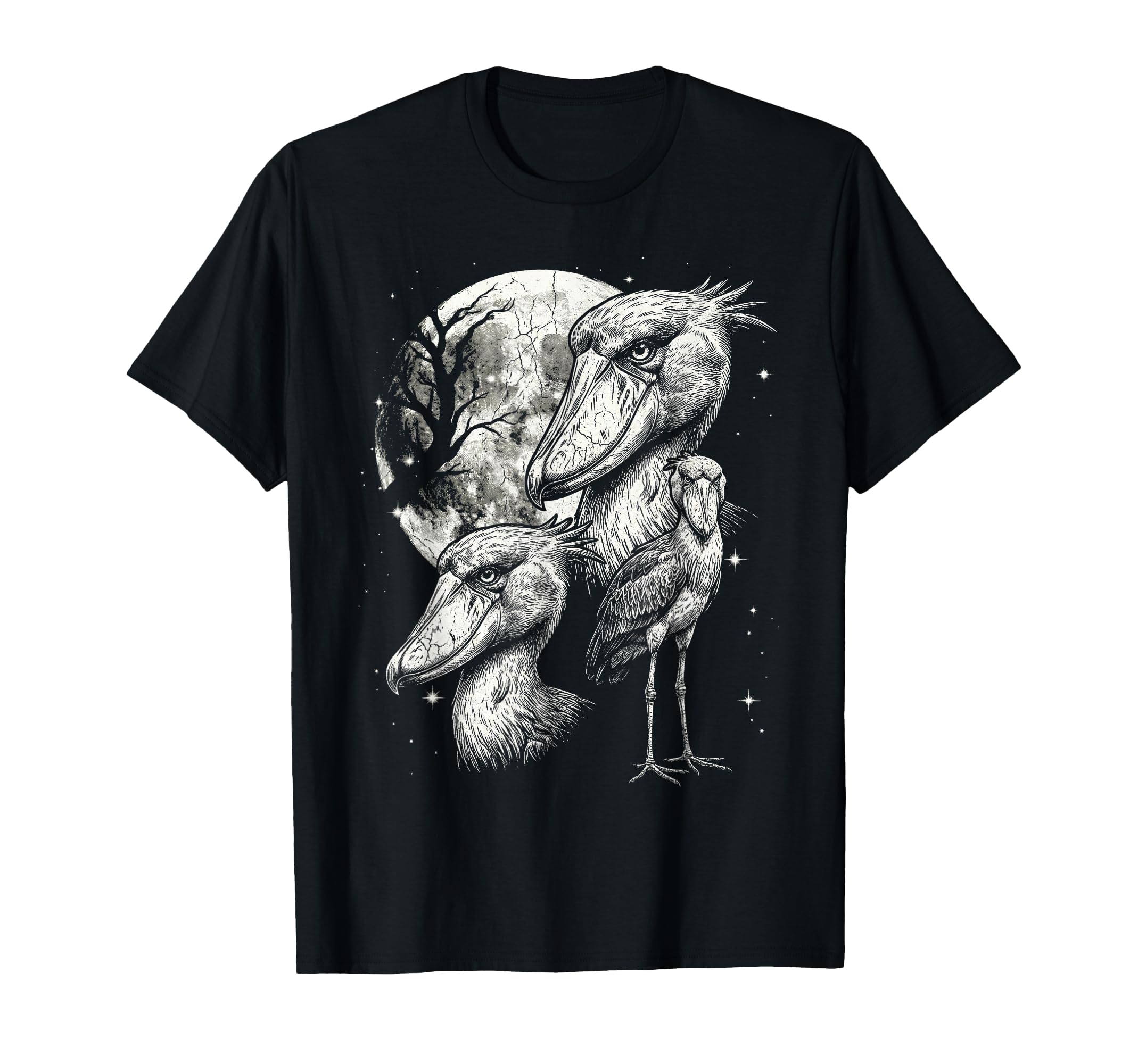 Shoebill Stork 90S Aesthetic Y2K Meme T-Shirt - Novelty Apparel for Adults - T-Shirt, Sweatshirt, Hoodie