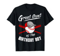 Great Aunt Birthday Baseball Bday Party T-Shirt - Custom Art Print Unisex - T-Shirt, Sweatshirt, Hoodie