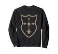 Cross Shield Eboy Egirl Y2K Trad Sweatshirt - Aesthetic Graphic for Adults - T-Shirt, Sweatshirt, Hoodie