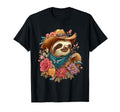 Country Cowboy Sloth Rodeo Cowgirl T-Shirt - Fun Novelty Design Unisex - T-Shirt, Sweatshirt, Hoodie