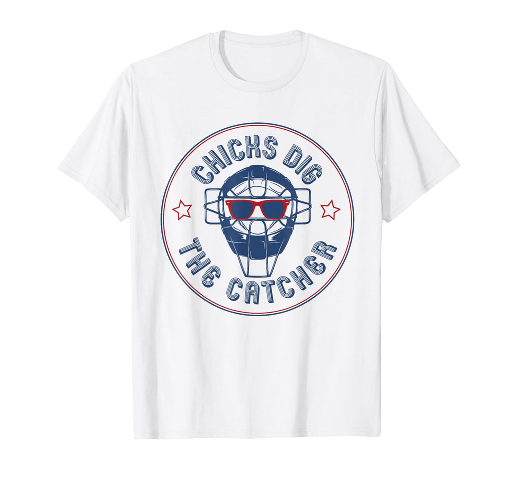 Chicks Dig Catcher T-Shirt - Trendy Graphic Unisex - T-Shirt, Sweatshirt, Hoodie